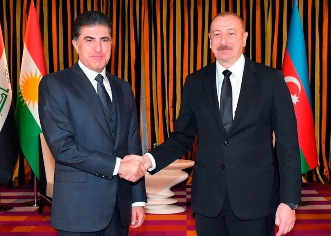 İlham Əliyev Münxendə görüşlər keçirir - FOTOLAR (YENİLƏNİB)